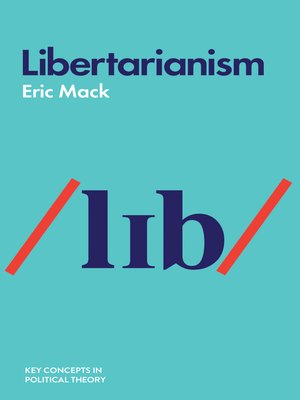 cover image of Libertarianism